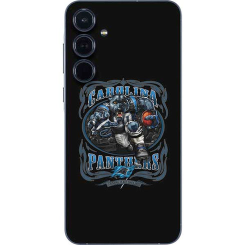 Liquid Blue NFL Carolina Panthers Running Back Galaxy A35 5G Skin